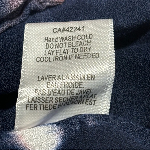 YOUNG FABULOUS & BROKE Sz M True Wrap Tie Dye Spaghetti Strap Maxi Dress - Picture 10 of 10